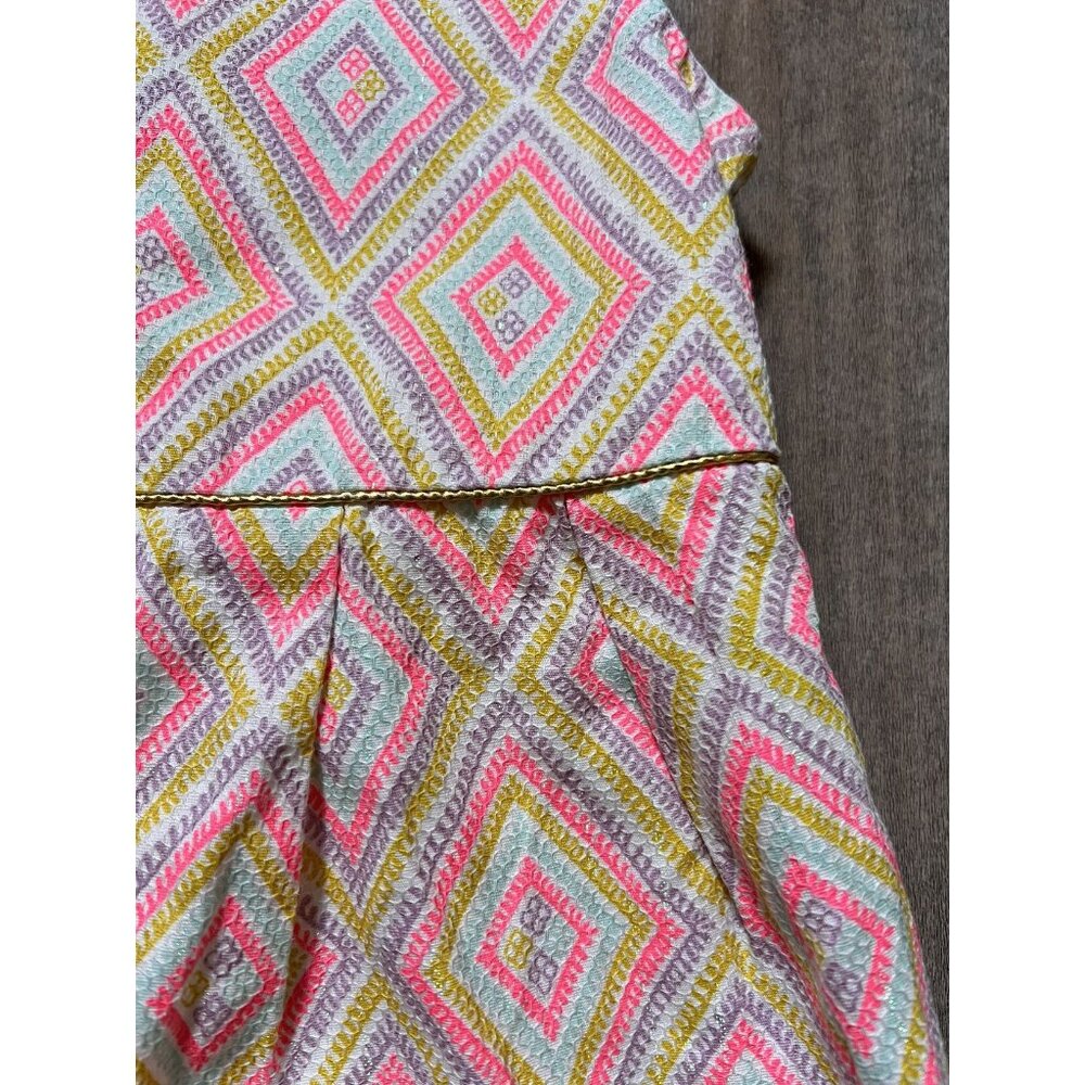 OshKosh GK Colorful Diamond Patterned Dress - Picture 3 of 9